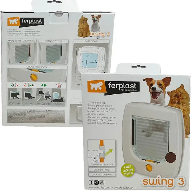Hundelemme^Ferplast Swing 3 hunde eller kattelem