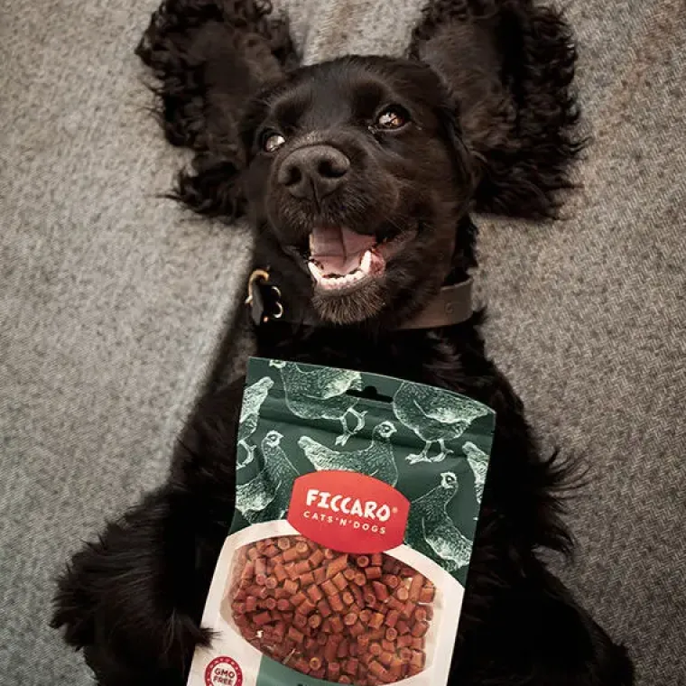 Hvalpegodbidder Og Gnaveben^Ficcaro Small Chicken Bites | 100g