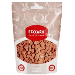 Hvalpegodbidder Og Gnaveben|Godbidder Og Gnaveben^Ficcaro Soft Rabbit Cubes | 100g.