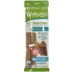 Gratis Gave^Whimzees Gratis gave: Puppy M/L, 30 g