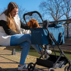 Hundeklapvogn|Klapvogne Og Transport^InnoPet 2i1 Compact | Klapvogn til kæledyr
