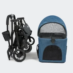 Hundeklapvogn|Klapvogne Og Transport^InnoPet 2i1 Compact | Klapvogn til kæledyr