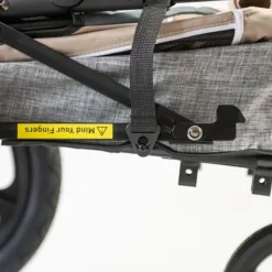 Hundeklapvogn^InnoPet Sporty Evolution hundeklapvogn og cykelvogn i et