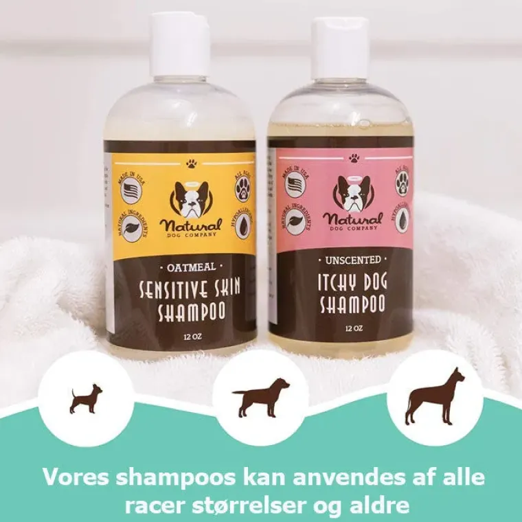 Hvalpeshampoo|Hundeshampoo Og Hundebalsam^Natural Dog Company Itchy Dog Shampoo