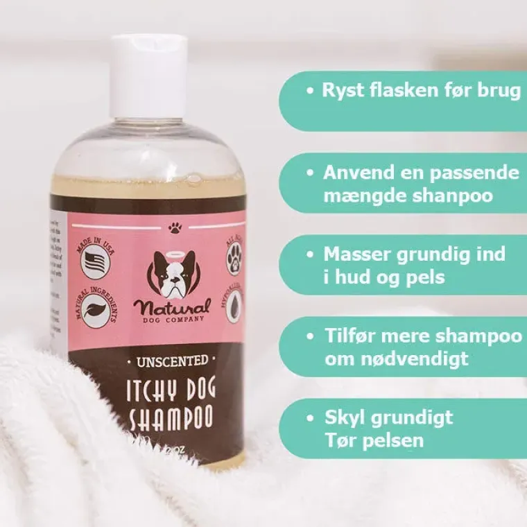 Hvalpeshampoo|Hundeshampoo Og Hundebalsam^Natural Dog Company Itchy Dog Shampoo