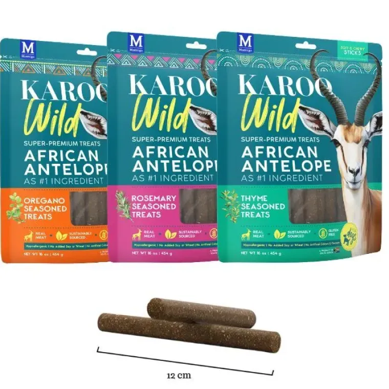 Godbidder Og Gnaveben^KAROO Wild Sticks Antilope | 454g