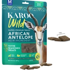 Godbidder Og Gnaveben^KAROO Wild Trail Bites Antilope | 227g