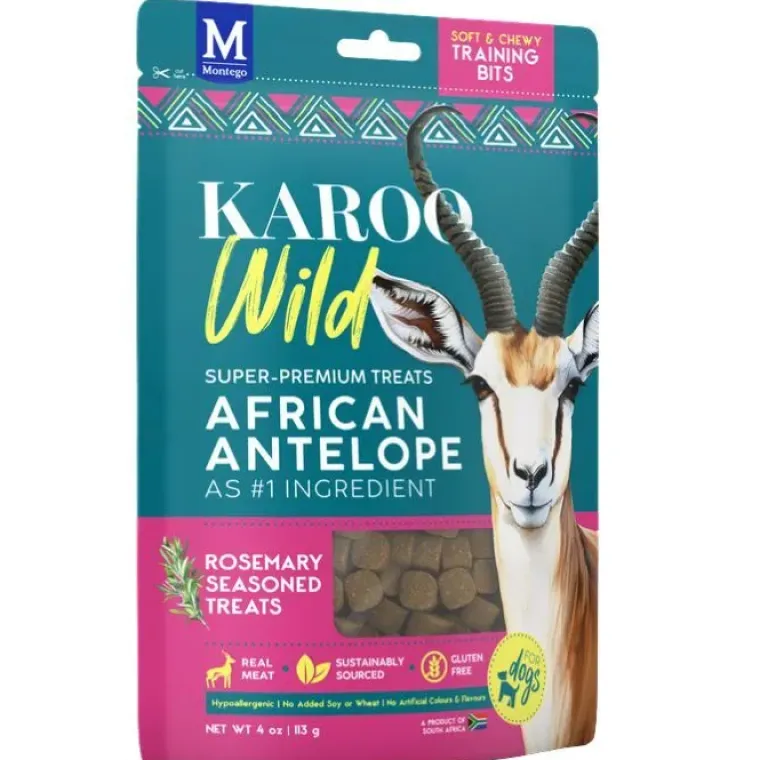 Godbidder Og Gnaveben^KAROO Wild Training Bites | 113g