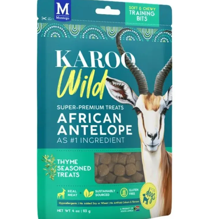 Godbidder Og Gnaveben^KAROO Wild Training Bites | 113g