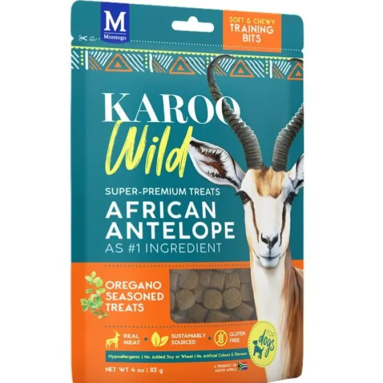 Godbidder Og Gnaveben^KAROO Wild Training Bites | 113g