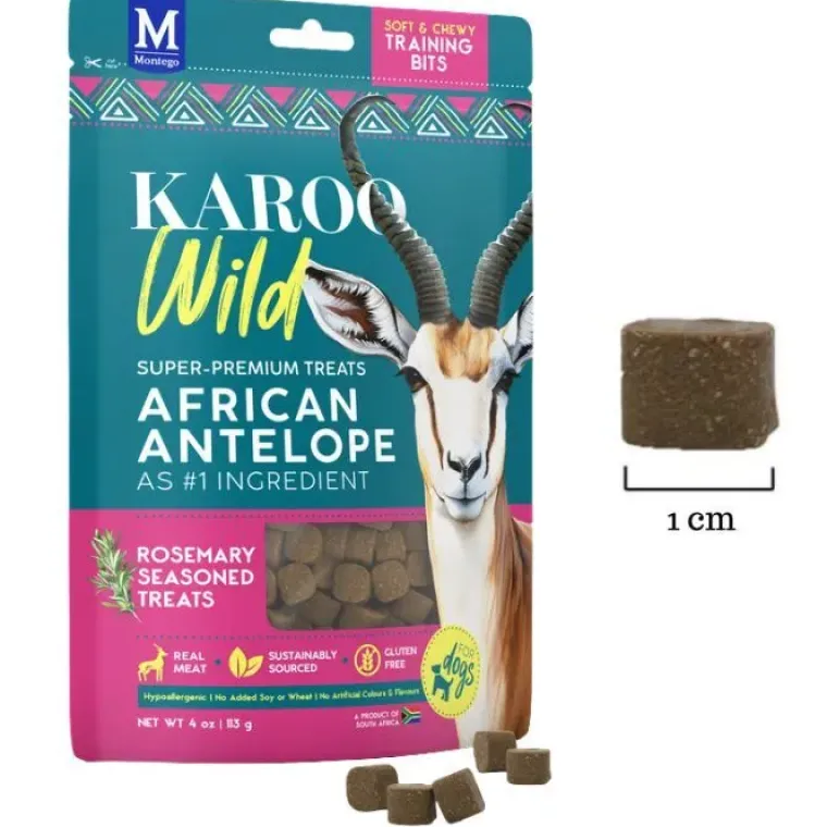 Godbidder Og Gnaveben^KAROO Wild Training Bites | 113g