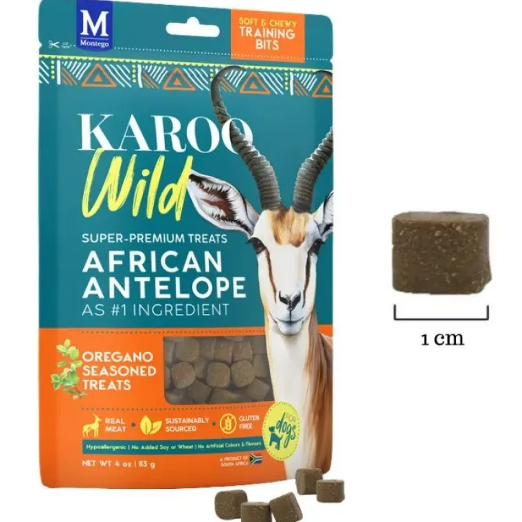 Godbidder Og Gnaveben^KAROO Wild Training Bites | 113g
