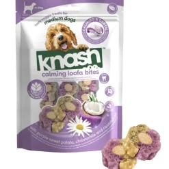Hundeferien|Godbidder Og Gnaveben^Knash WL Bidder af Sødkartoffel/Kamille | 100gr