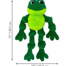 Slidstærkt Legetøj|Kong Hundelegetøj^KONG Knots Frog XL | 46 cm