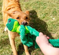 Slidstærkt Legetøj|Kong Hundelegetøj^KONG Knots Frog XL | 46 cm