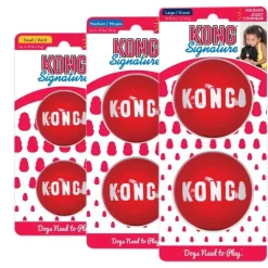 Bolde|Slidstærkt Legetøj^KONG Signature Balls, 2 /pk