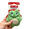 Plyslegetøj Til Hunde|Hvalpelegetøj^KONG Snuzzles Mini Frog
