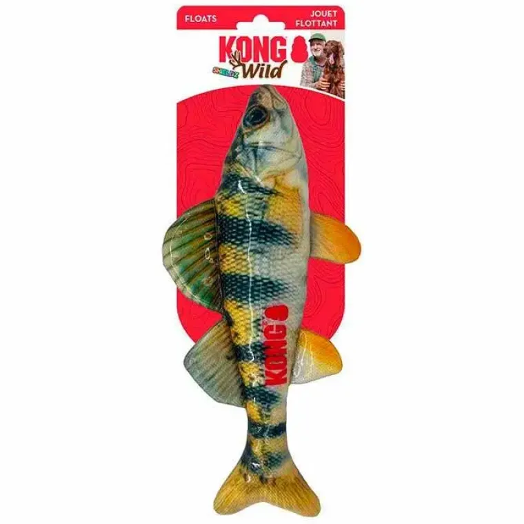 Vandlegetøj|Kong Hundelegetøj^KONG Wild Shieldz Fisk