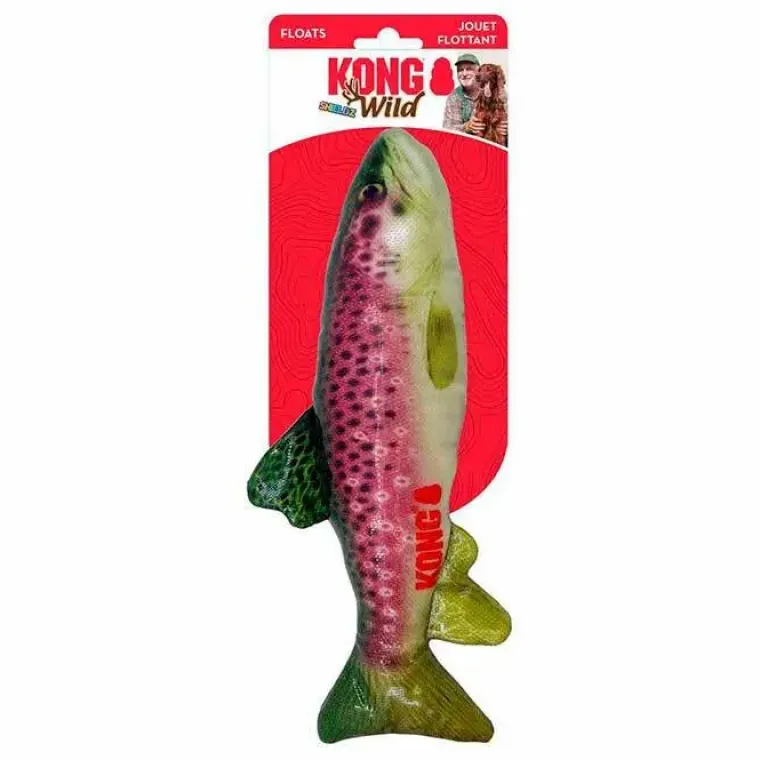 Vandlegetøj|Kong Hundelegetøj^KONG Wild Shieldz Fisk