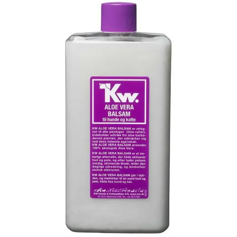 Hundeshampoo Og Hundebalsam|Shampoo, Balsam Og Pleje Til Katte^KW Aloe Vera Balsam