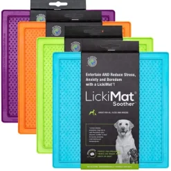Aktivitetslegetøj Til Hunde|Snusemåtter/Slikkeplader^LickiMat Soother | Aktivitetsmåtte