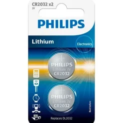 Batterier|Led Lys Og Refleks^Cotonshoppen Lithium Batterier Philips CR2032 | 2 stk.