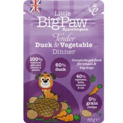 Hundemad^Little Big Paw Tender Duck & Vegetable Dinner