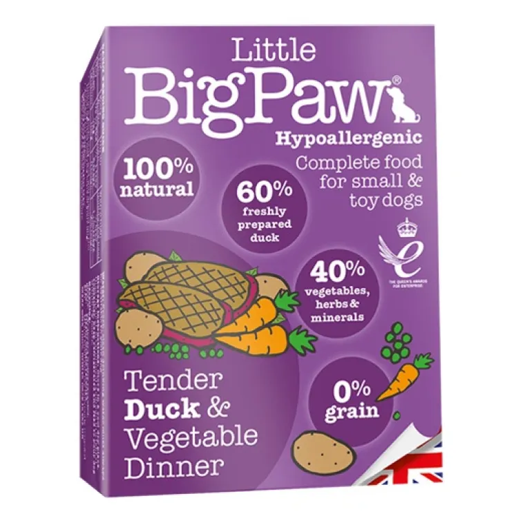 Hundemad^Little Big Paw Tender Duck & Vegetable Dinner