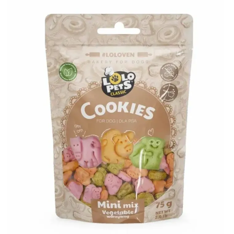 Godbidder Og Gnaveben^Lolo Pets Classic Bisciut | Mini Mix Vegetable