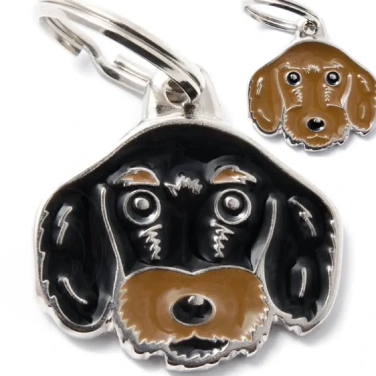 Hundetegn|Charms Med Hunderacer Og Andre Dyr^MyFamily My Family | Hundetegn Ruhåret gravhund