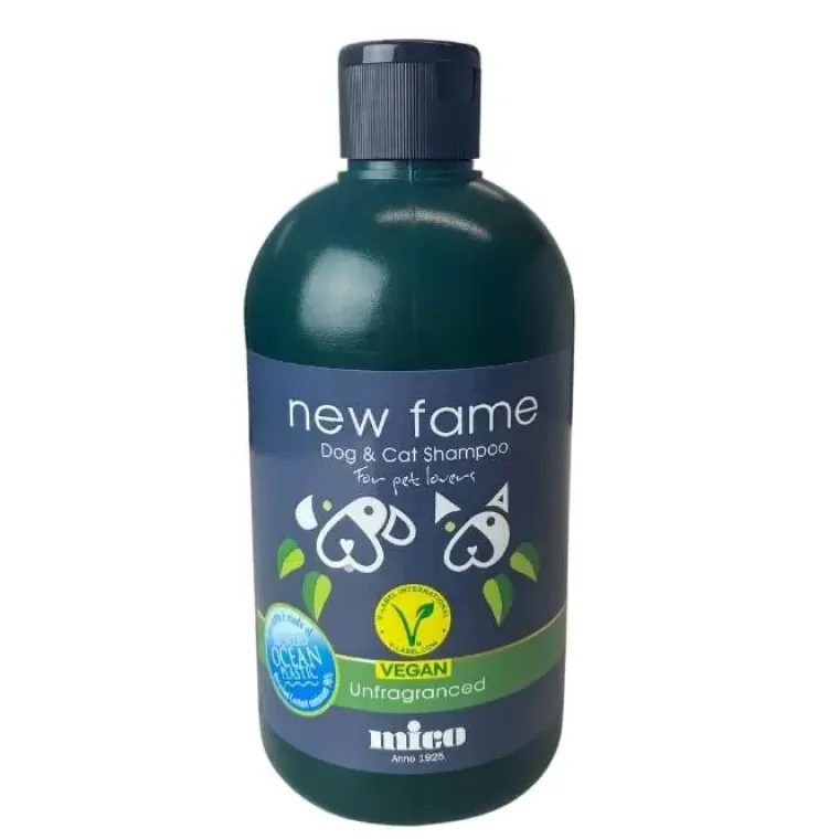 Hundeshampoo Og Hundebalsam|Shampoo, Balsam Og Pleje Til Katte^Mico New Fame Parfumefri Hunde- og katteshampoo 500 ml