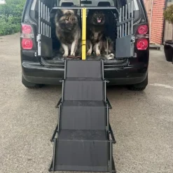 Hundetrapper & Hunderamper|Biltransport Af Hund^Nordic Paws Foldbar Hundetrappe