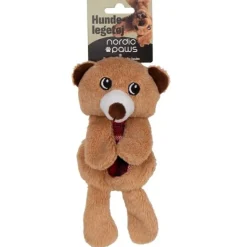 Plyslegetøj Til Hunde|Hvalpelegetøj^Nordic Paws Knitre bamser