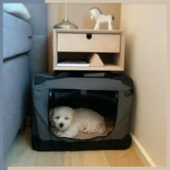 Transporttasker Til Hunde|Nytårskurven^Nordic Paws Soft Transportbur Foldbar