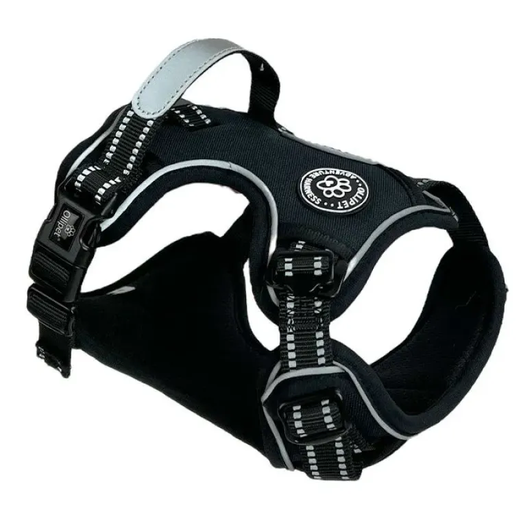 Hundeseler^Ollipet Adventure Hundesele str. XL, OUTLET Sort