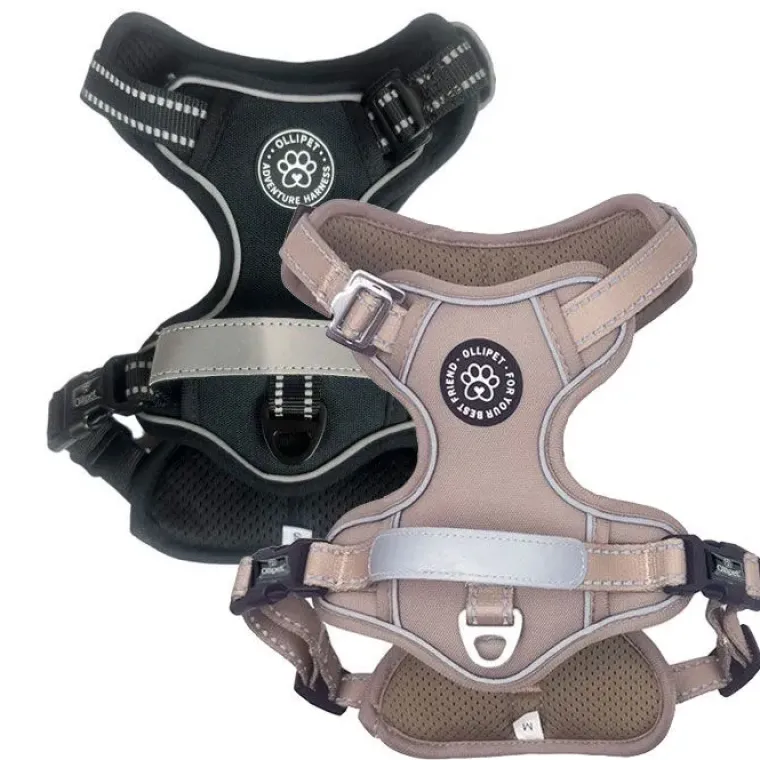 Hundeseler^Ollipet Adventure Hundesele str. XL, OUTLET Sort