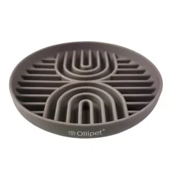 Snusemåtter/Slikkeplader^Ollipet Art Deco slikkeskål | 19 cm