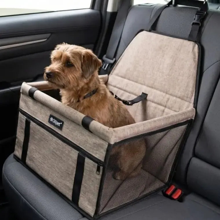 Autostol Til Hunde|Hundeferien^Ollipet Autosæde til små hunde