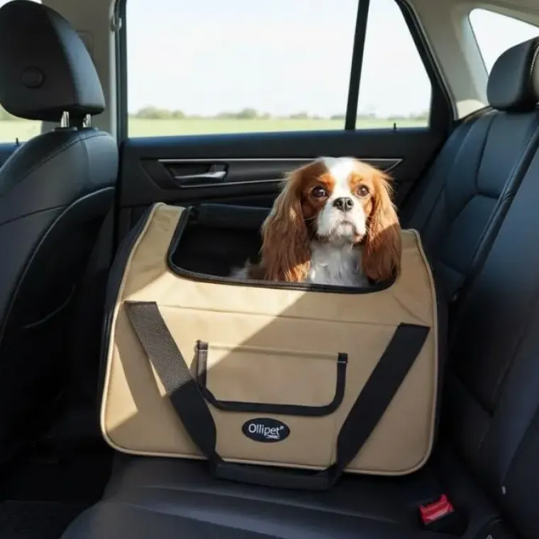 Autostol Til Hunde|Biltransport Af Hund^Ollipet Autostol til Hund | 2i1
