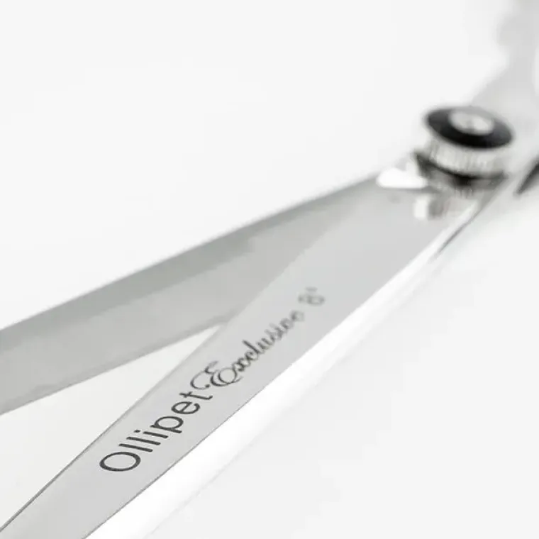 Pelsplejeredskaber^Ollipet Basic Groomingsaks | Afrundet spids 8"