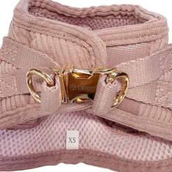 Hundeseler|Hvalpesele Og Hvalpeliner^Ollipet Bijou Step-in hundesele | Fløjl Olive Green