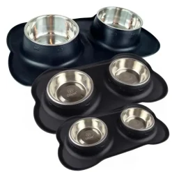 Hvalpe Accessories^Ollipet Bone Bowls Hundeskåle