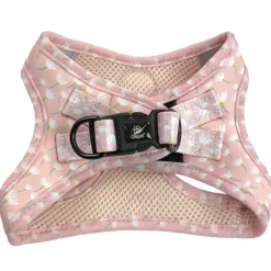 Hundeseler|Ollipet City Lux^Ollipet City Lux Step-in sele | Lyserød m. Blomster