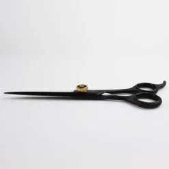 Pelsplejeredskaber^Ollipet Exclusive Black/Gold groomingsaks | 7,5