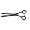 Pelsplejeredskaber|Pelspleje^Ollipet Exclusive Black/Gold effilersaks | 7,5"