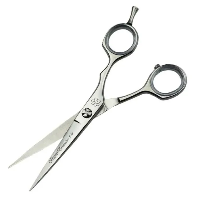 Pelsplejeredskaber^Ollipet Exclusive groomingsaks 5,5"
