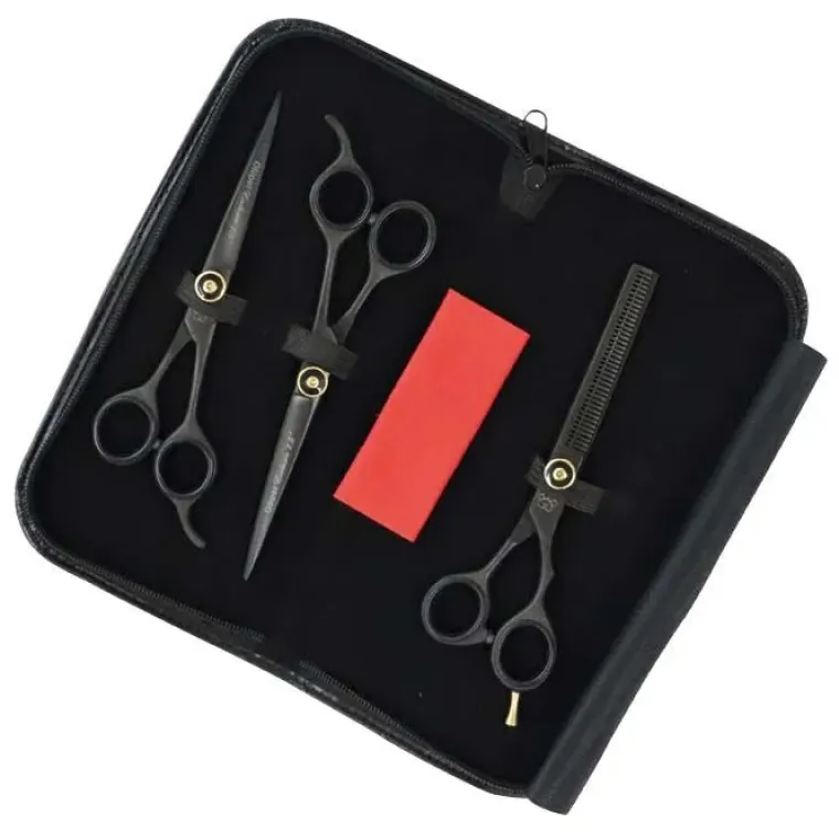 Pelsplejeredskaber^Ollipet Exclusive 3 piece saksesæt 7,5"
