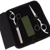 Pelsplejeredskaber^Ollipet Exclusive saksesæt 6,5"| Black and White