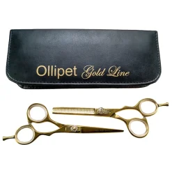 Pelsplejeredskaber^Ollipet Gold Line Saksesæt 5,5
