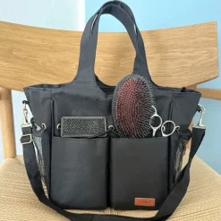 Groomingtasker|Groomingtasker^Ollipet Groomingtaske | Black/Gold